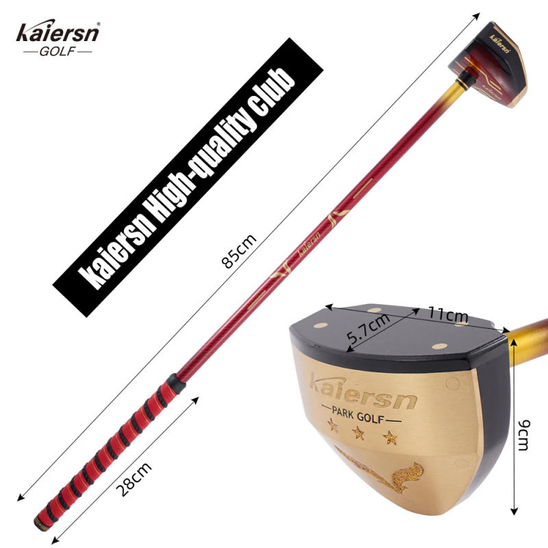 Description Picture 5 of itemKaiersn Park Golf 10-Piece Complete Set – Premium Golf Bag Clubs, Balls, Waist Pack, Towel & Accessories Perfect for Men & Women