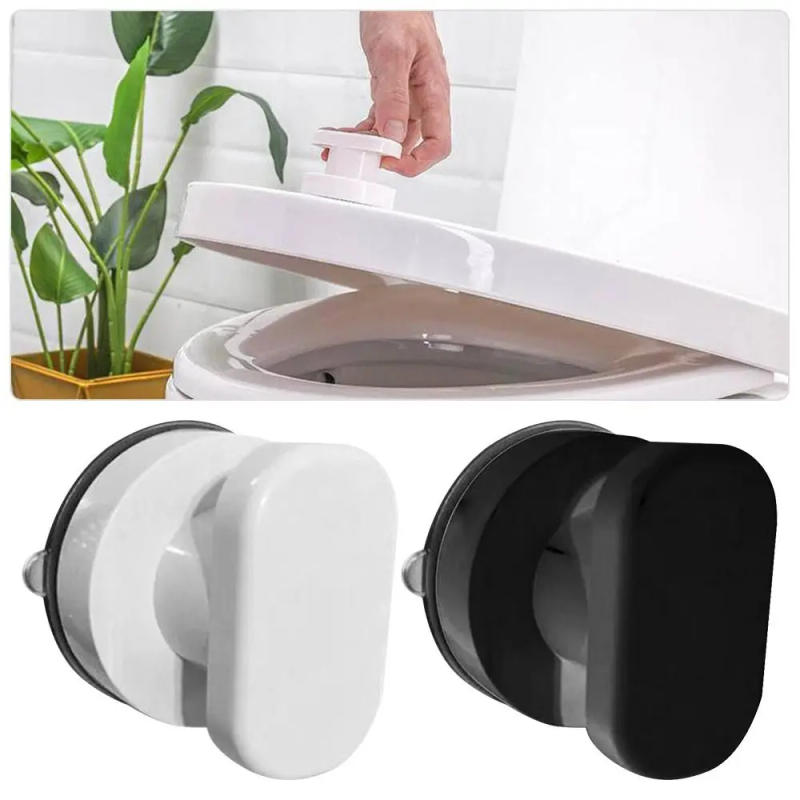 Description Picture 2 of itemPlastic Bathroom Door Fridge Drawer Sucker Handle Suction Cup Puller Toilet Lid Lifter Multi-Purpose