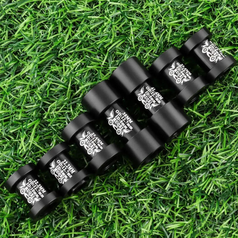 Description Picture 5 of itemAluminum alloy Mountain Bike Rear Shock Bushing 22 24 32 44mm 50 52 54 68mm DU Bushing Soft Tail Shock Absorber Sleeves