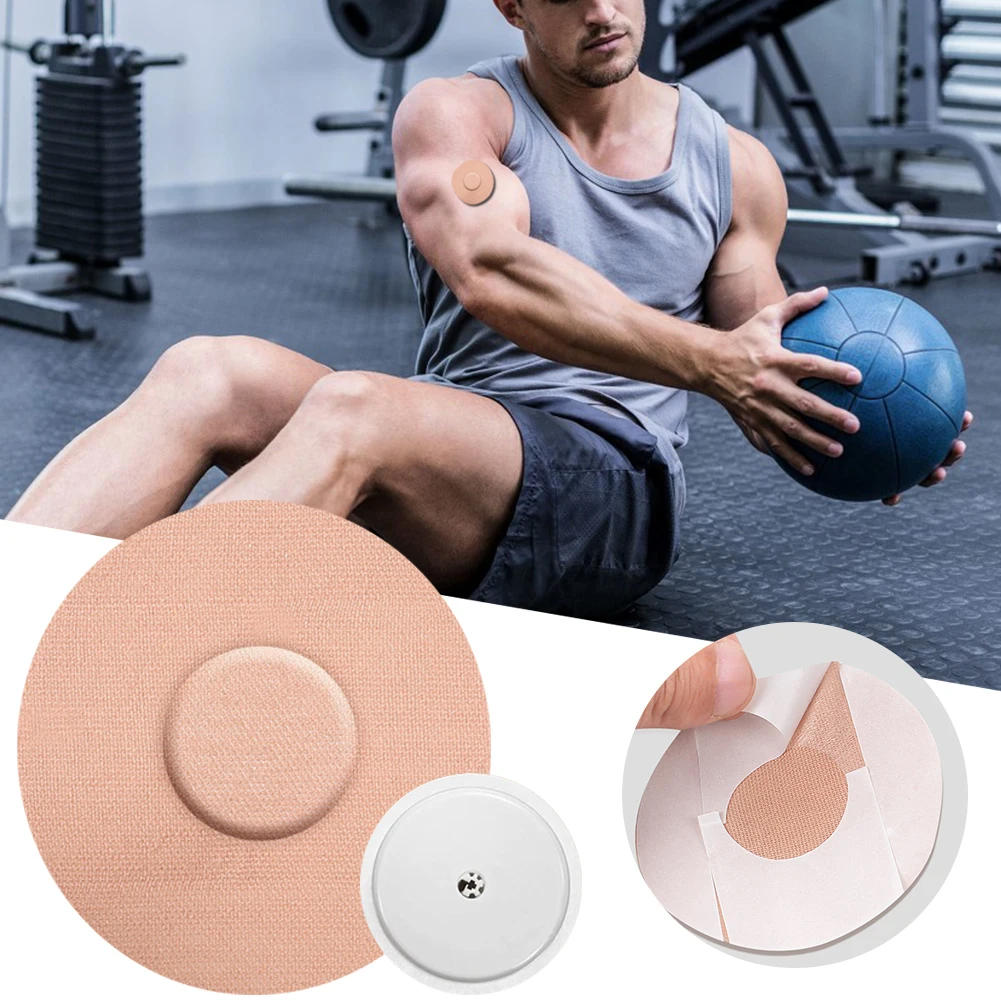 Description Picture 4 of itemBlood Glucose Moniton Probe Stick Sweatproof Stick Sensor Adhesive Patch Motion Trackless Invisible Fixed Adhesive Patches