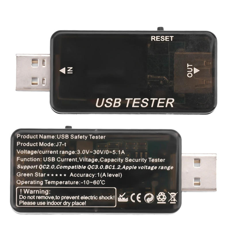 Description Picture 4 of itemUSB Voltage Meters Current Voltage Capacity Battery Tester Volt Current Voltage Doctor Charger Capacity Tester Meter Power Bank