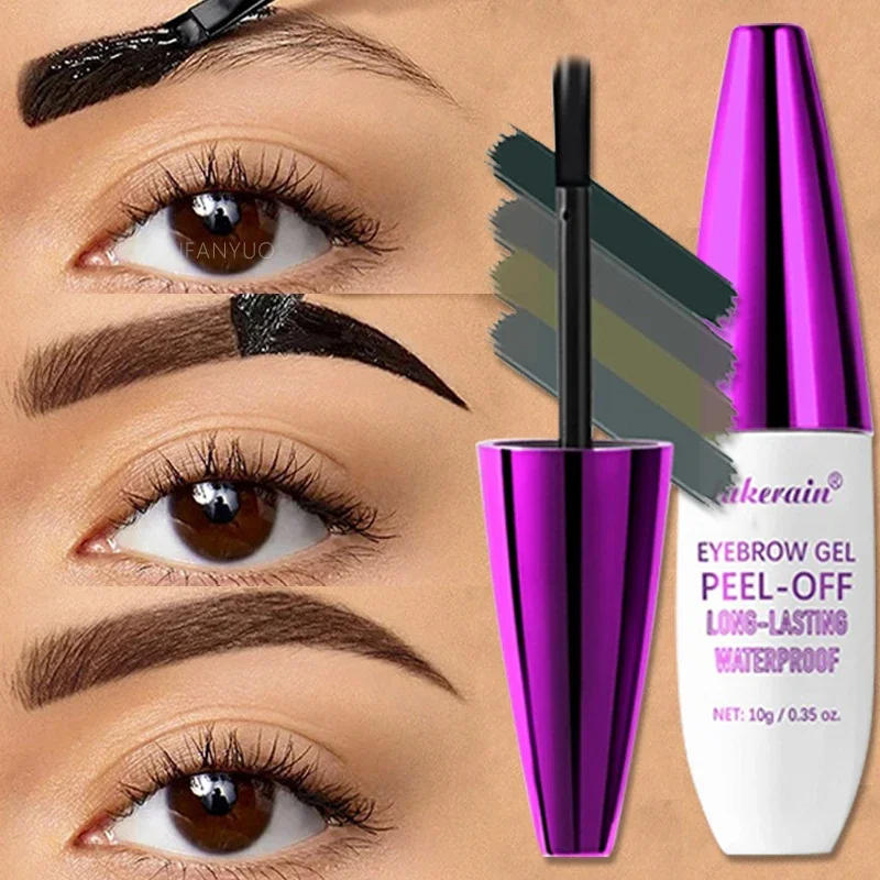 Description Picture 5 of itemWaterproof Tattoo Brow Peel Off Tint Eyebrow Gel Cream Semi-Permanent Eyebrow Tint Long-Lasting Smudge-Proof Easy To Apply