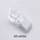 All white