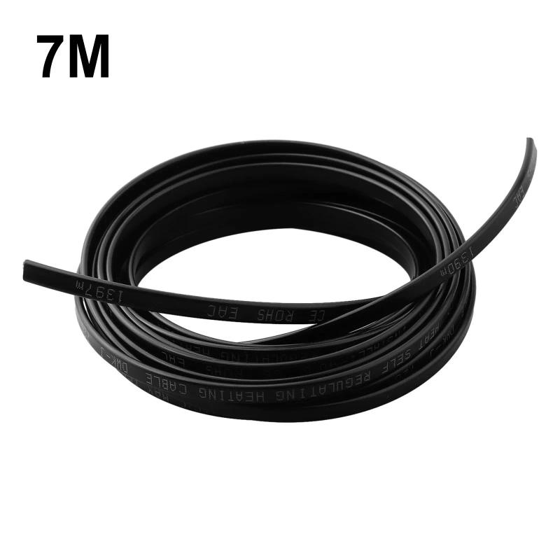 Description Picture 6 of itemSelf-regulating Wire Heating Cable 17W/m 200V~240V 65℃±5℃ 7.3mm Width Accessories Freeze Protection Pipe Water Heat