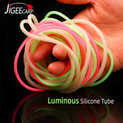 4m Fishing Night Luminous Tube Green Soft Silicone Fishing Sleeves Fishing Rig Hook Line Glow Pipe Light Tackle Tackle Tool