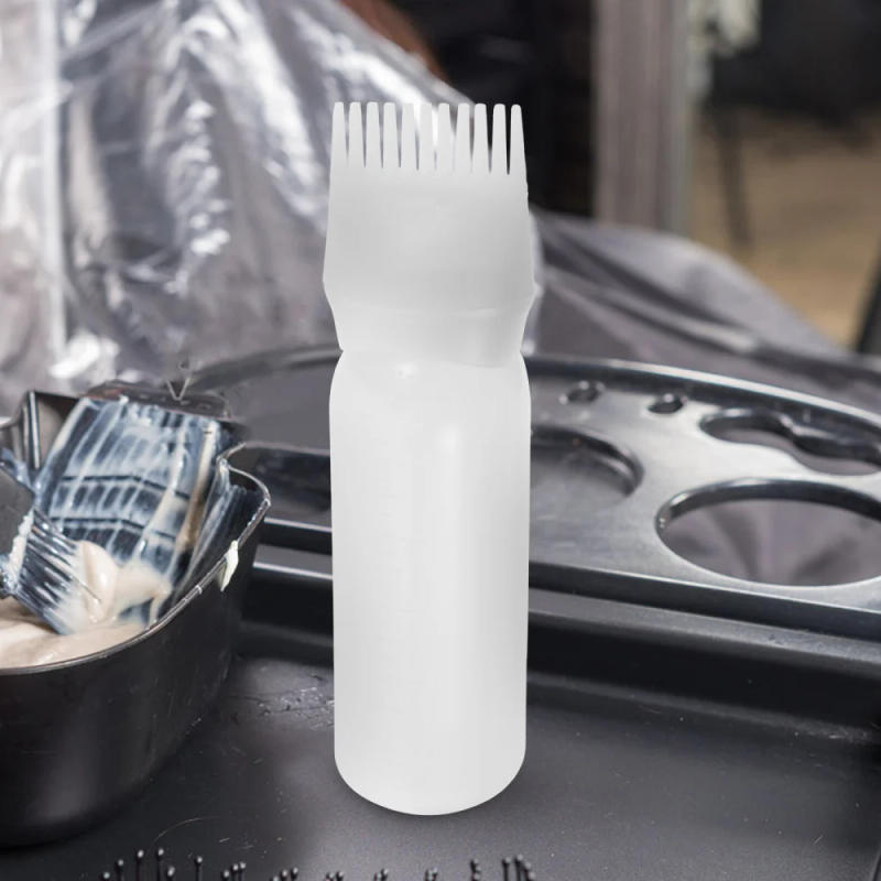 Description Picture 6 of item3pcs Root Comb Applicator Bottle Brush Dyeing Shampoo Bottle Hair Oil Applicator Bottle Hair Dye Comb Bottle Hair Styling Tool