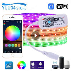 Smart Bluetooth LED Controller Music Timing Switch Dimming DC5-24V 4A 4CH For Color RGBW RGB LED Strip Panel Lights Fixtures