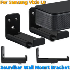 Soundbar Wall Mount Bracket Anti-Drop Soundbar Speaker Wall Holder Drywall Sound Bar Wall Bracket for Samsung Vizio LG for Bose