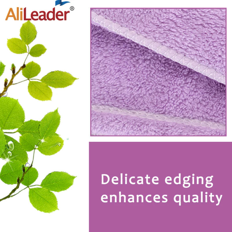 Description Picture 6 of item1 Pack Twist Microfiber Hair Towel Wrap for Women and Men  Quick Dry Turban for Drying Hair