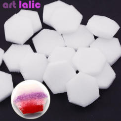 Lint Free Nail Wipes fibreless sponges 80 count - For Acrylics, Wraps, UV Gels Gentle Disposable