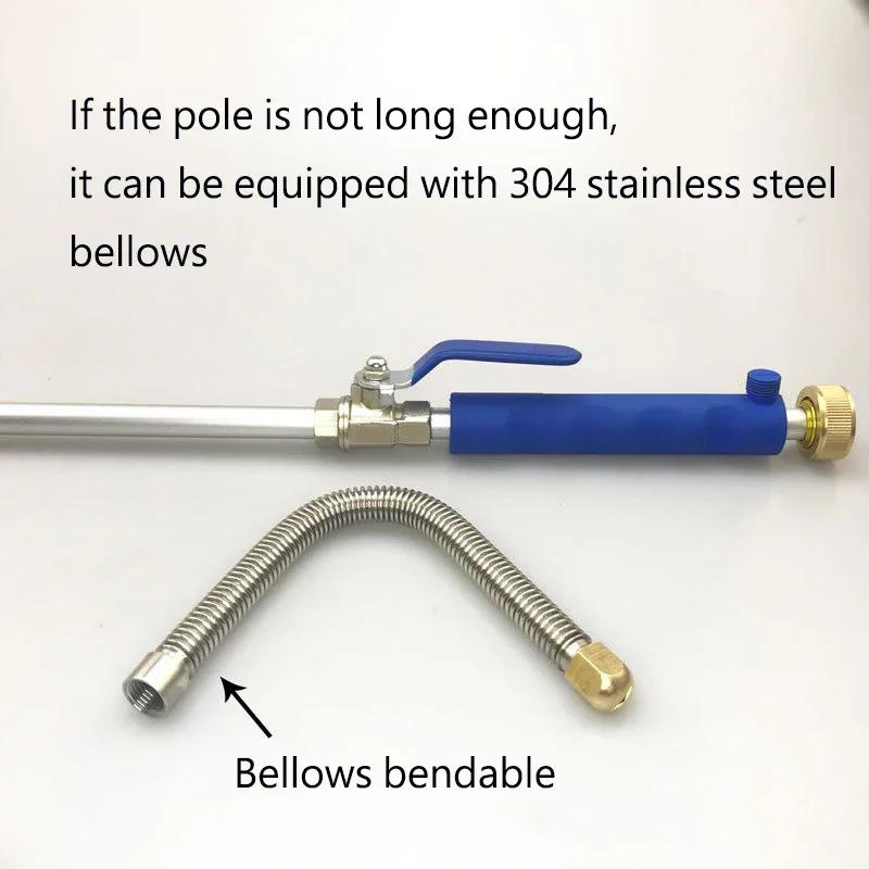 Description Picture 4 of item1PCS Car Washing Maintenance High Pressure Power Water Gun Washer Water Jet Hose Pipe Wand Nozzle Sprayer Spray Cleaning Tools