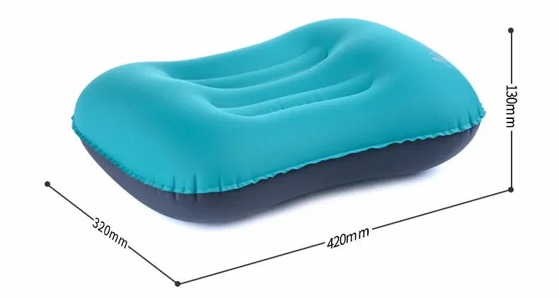 Description Picture 4 of itemNaturehike Camping Pillow Outdoor Travel Sleeping Pillow Inflatable Air Mattress Head Mat Back Rest Neck Protective Pillow