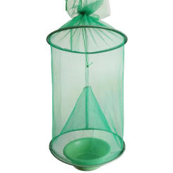 Hanging Fly Killer Net Trap Reusable Folding Flies Net Traps Practical Insects Pest Traps Pest Control Tool for Household Garden