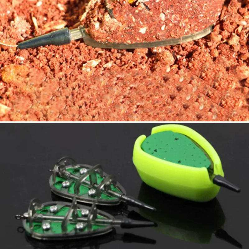 Description Picture 3 of item20 To 100g Fishing Feeder Mould Inline Method Feeder Or Mould For Carp Fishing Tackle Tool Method Feeder Fishing Accessories