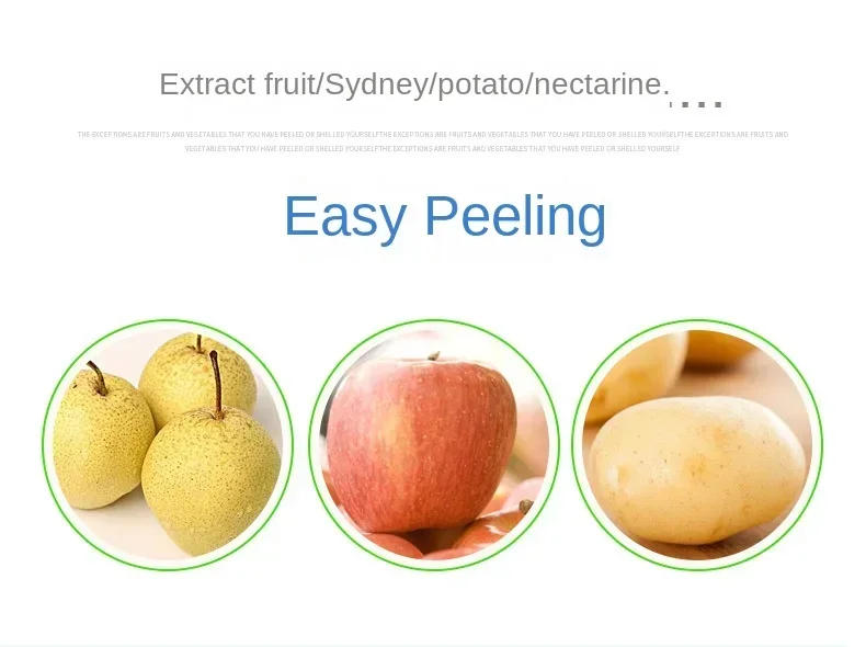 Description Picture 6 of item220V Fruit scraper, household automatic peeler, apple peeler, portable multifunctional electric potato peeler