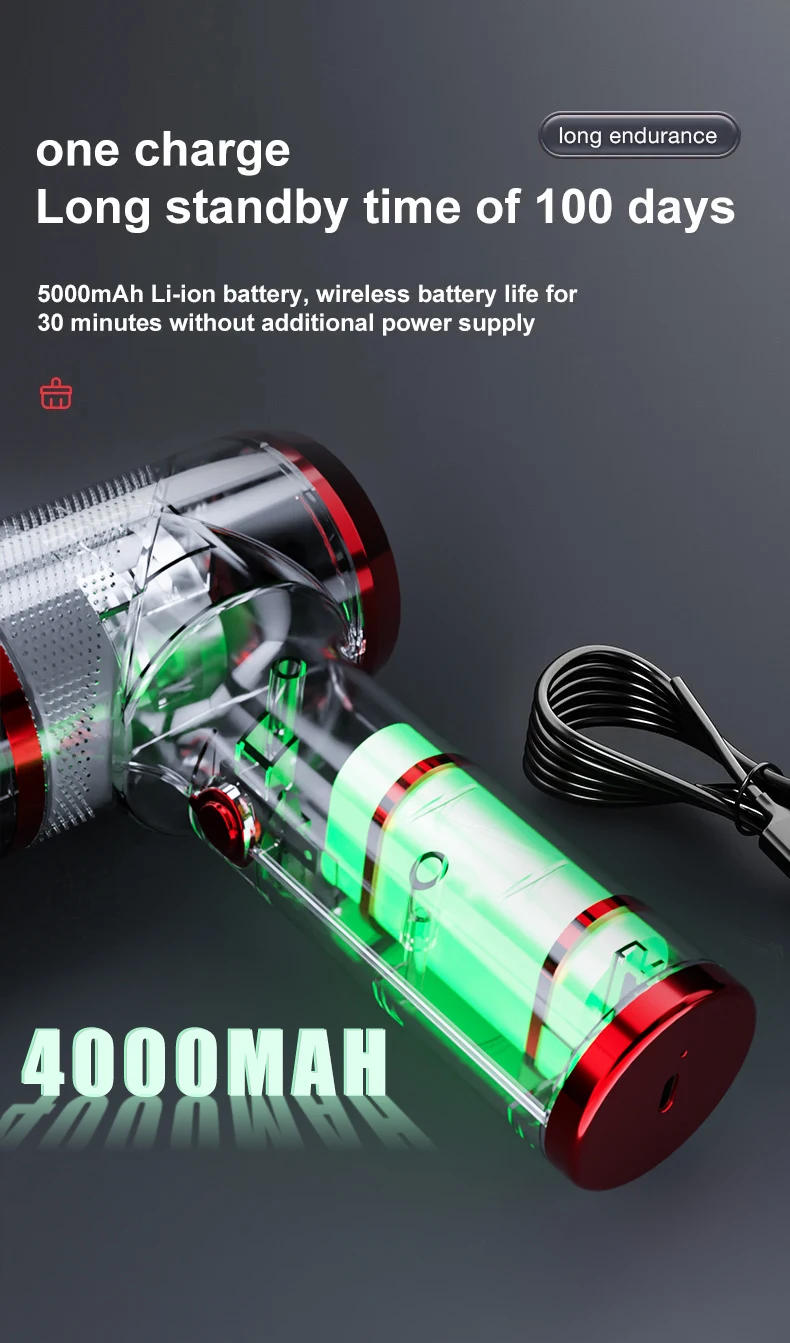 Description Picture 5 of itemSZUK  Handheld Cleaning Machine Strong Suction