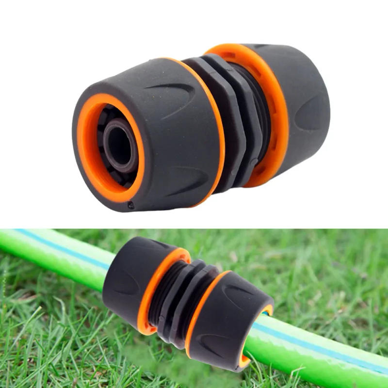 Description Picture 3 of item1/2 Garden Hose Quick Connectors Rubber Plastic Coupler Pipe Water Adapter Repair Joint Irrigation Car Washing Fittings