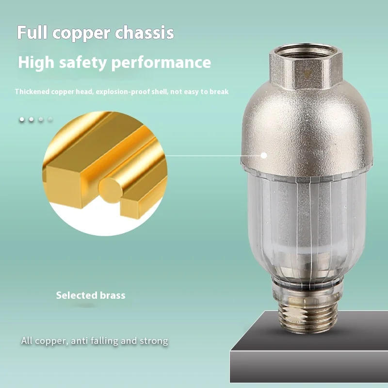 Description Picture 2 of item316 Stainless Steel Filter Front Filter Household Inlet Tap Water Shower Anti-Scale Purifier Filter Drinking Water