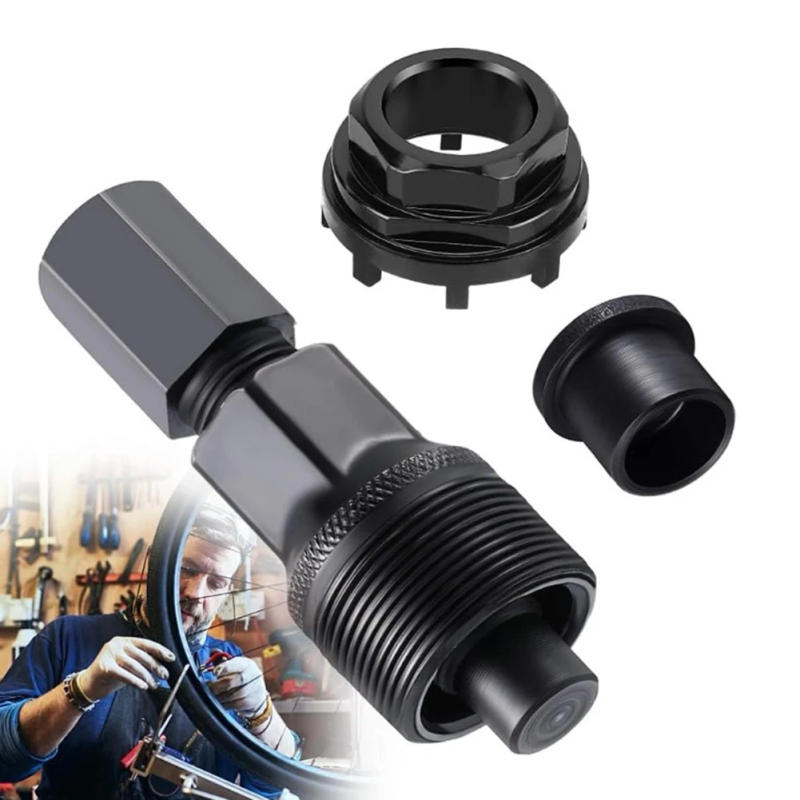 Description Picture 6 of itemA06F-Bicycle Bottom Bracket Tool Set 8 Teeth Chainring Lockring Install & Remover Bike Repair Tool For Efficient Maintenance