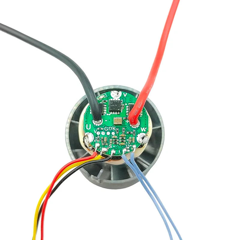 Description Picture 5 of itemDC 7.4V 130,000RPM Brushless Motor DC 7.4 - 8.4V 220W Ultra-high Speed BLDC 3-Phase CNC Aluminum Alloy Impeller Ducted DIY Fan