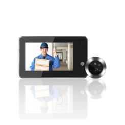 4.3 Inch WiFi Video Call Door Peephole Viewer Camera 1080P Voice Intercom PIR Night Vision Tuya Smart Life Home Security Monitor