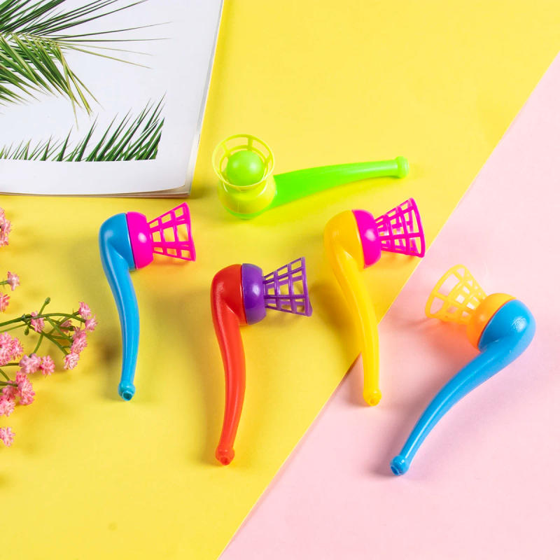 Description Picture 5 of item10pcs Fun Colorful Magic Blowing Pipe Floating Ball Game Props Kids Birthday Party Favors Keepsakes Carnival Gifts Supplies