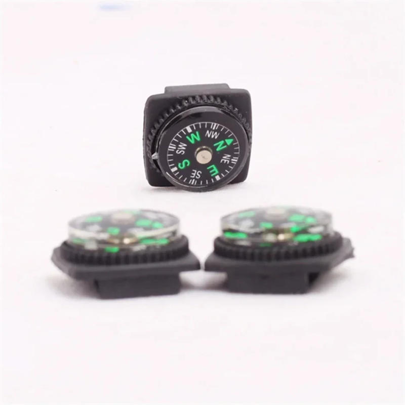Description Picture 4 of item5PCS Watch Strap Button Compass Mini Portable Emergency Survival Navigation Travel Kits Outdoor Hiking Camping Accessories