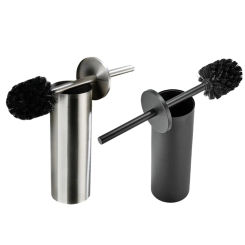Efficient Cleaning Steel WC Brush Modern Bathroom Toilet Scrubbers Bathroom Accessory 370mm for Homes & Office Use
