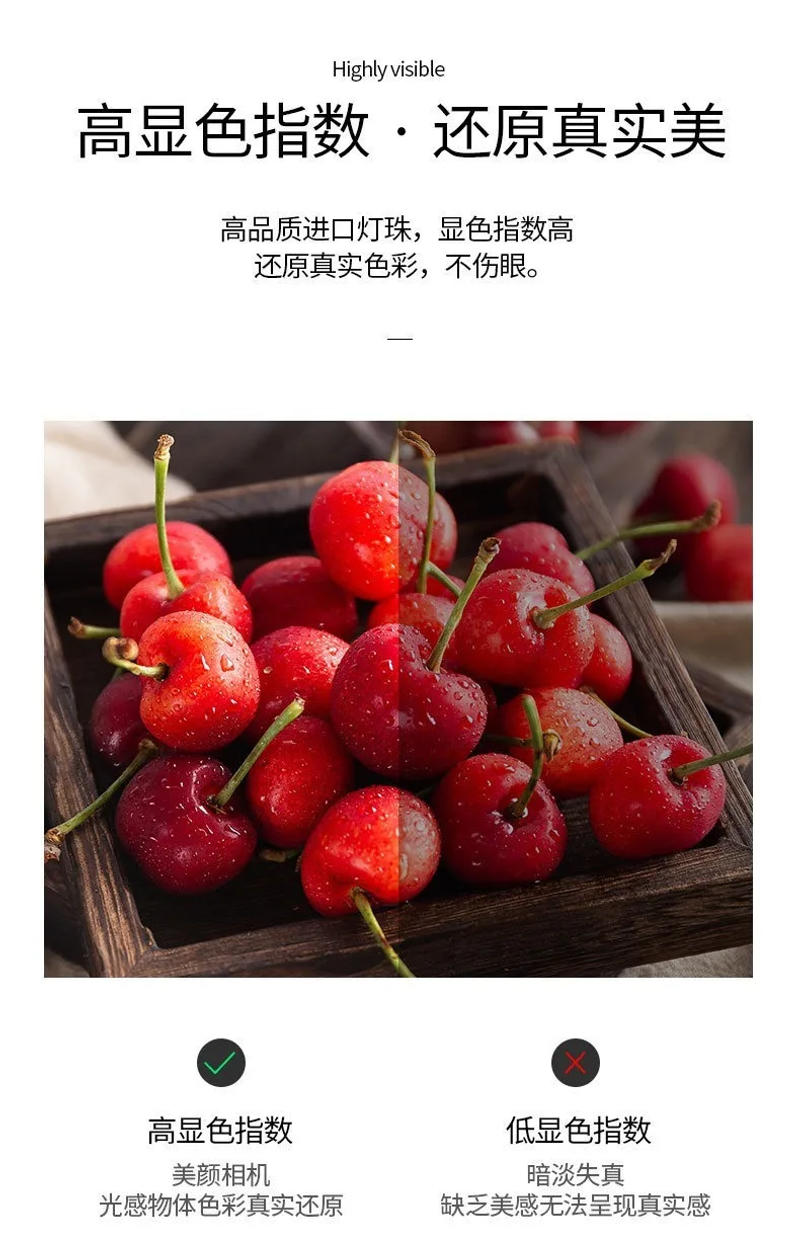 Description Picture 5 of itemLED Ceiling Lamp Bedroom Lamp Simple And Modern Atmosphere Round Study Lamp Balcony Room Bedroom Balcony Lighting