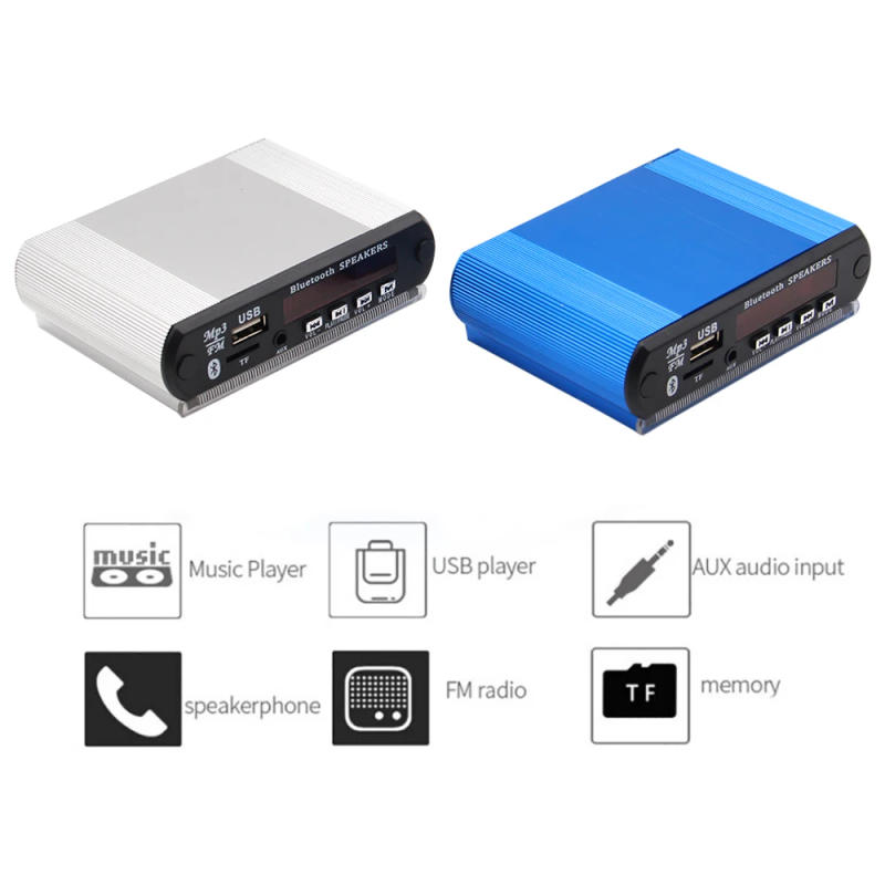 Description Picture 3 of item1pc DC 5V Wireless Bluetooth-compatib MP3 Decoder Board Module MP3 Player with Recording Function Support USB/SD/FM Audio Module