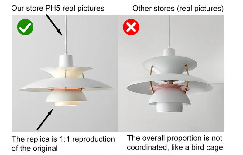 Description Picture 2 of itemModern Dish-shaped Pendant Lights Nordic Chandelier Umbrella Led Hanging Lamp Dining Room Bedroom Bar Kitchen UFO Droplight
