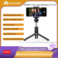HUAWEI Tripod Selfie Stick Pro CF15 Combo Rotate Freely in 360° Monopod For iOS/Android Phone