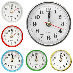 65MM Colorful Quartz Clock Rts Movement Replacement DIY Parts Arabic Numbers Wall Clock Parts For Bedroom Living Room