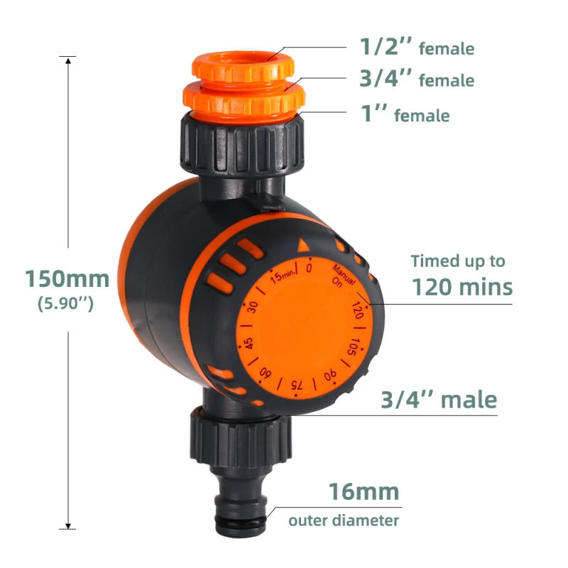 Description Picture 4 of itemAutomatic Controller Water Timer Mechanical Daily Garden Watering Irrigation Equipment for Gardening Hose Drip Sprinklers Tool