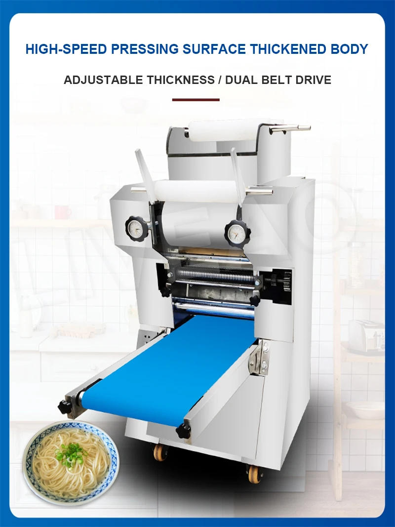 Description Picture 5 of itemFresh Noodle Maker Electrical Noodles Dough Pressing Noodle Making Machine Food Machines For Pasta Maker