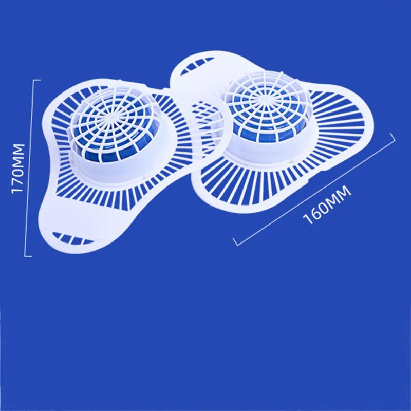 Description Picture 3 of itemAnti Splash Design Urinal Deodorant Mat Soft Easy to Use Urinal Screens Deodorizer Mat Pad Urinal Mats Pads Deodorizer