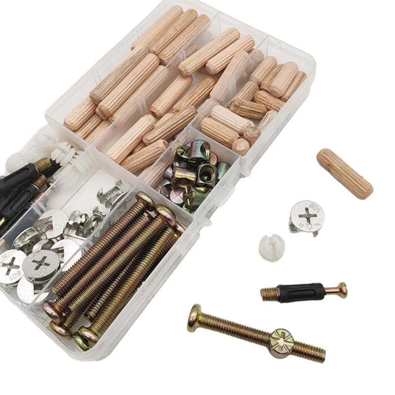 Description Picture 6 of item95pcs/Set Convenient Furniture Connector Assortment Essential Furniture Repair