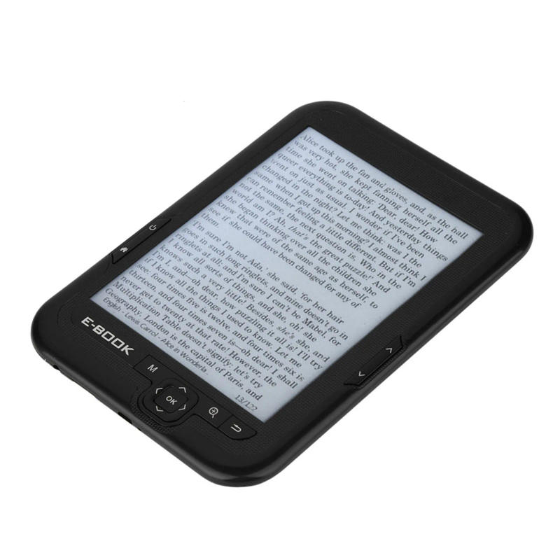 Description Picture 4 of itemEBOOK Reader EInk 6 Inch Ereader 600 X 800 Resolution Display 300DPI Blue Cover (Black 8G)