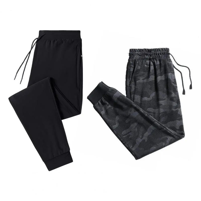 Description Picture 3 of itemFashionable  Pants Leisure Plush Spring Trousers Skin-friendly All Match Male Trousers for Home