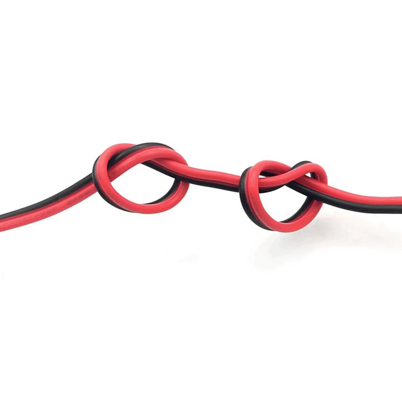Description Picture 4 of item5m-50m 2 Pin Electrical Wires UL2468 28/26/24/22/20/18/16 AWG Red Black Cable Speaker Wire For LED Car Audio 12V JST Connector