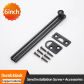 6 inch Dumb black