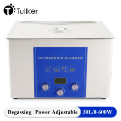 30L Ultrasonic Cleaner Kitchen Metal Mould Oil Rust Parts Remove Ultrasound Clean Equipment Tools vehicle repair workshop