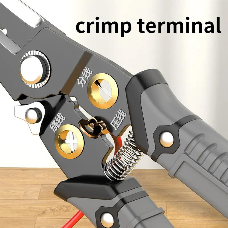 Description Picture 6 of itemUpgrade Your Toolbox with This Multifunctional Electrician Crimping & Wire Stripping Pliers!