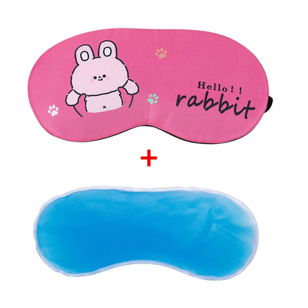 Description Picture 6 of item1Pc Sleeping Rest Ice Eye Shade Cooler Bag Sleeping Mask Cover Ice Pack Cold Relaxing Eyes Care Gel Health Care Tool