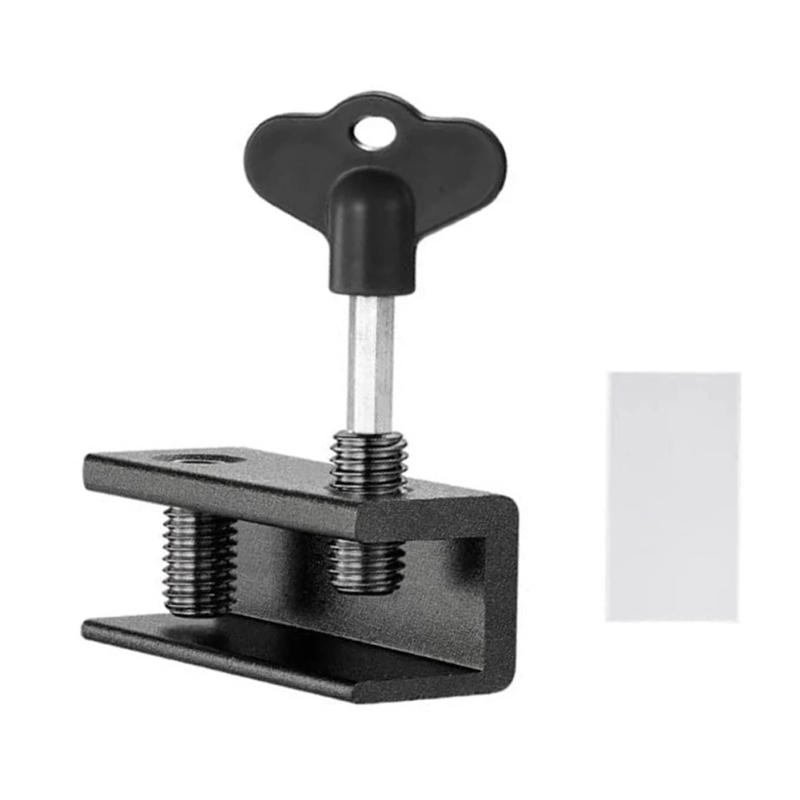 Description Picture 5 of item1-3pcs Window Locks Adjustable Sliding Door Lock with Key Window Stopper Aluminum Window Security Safety Locks for Kids Pet Home