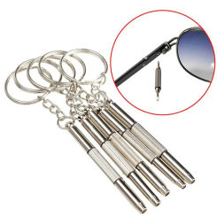 5pcs Mini 3in1 Screwdriver Eyeglass Optical Eye Glasses Portable Spectacles Watch Repair Kit Practical Household Tools Hand Tool