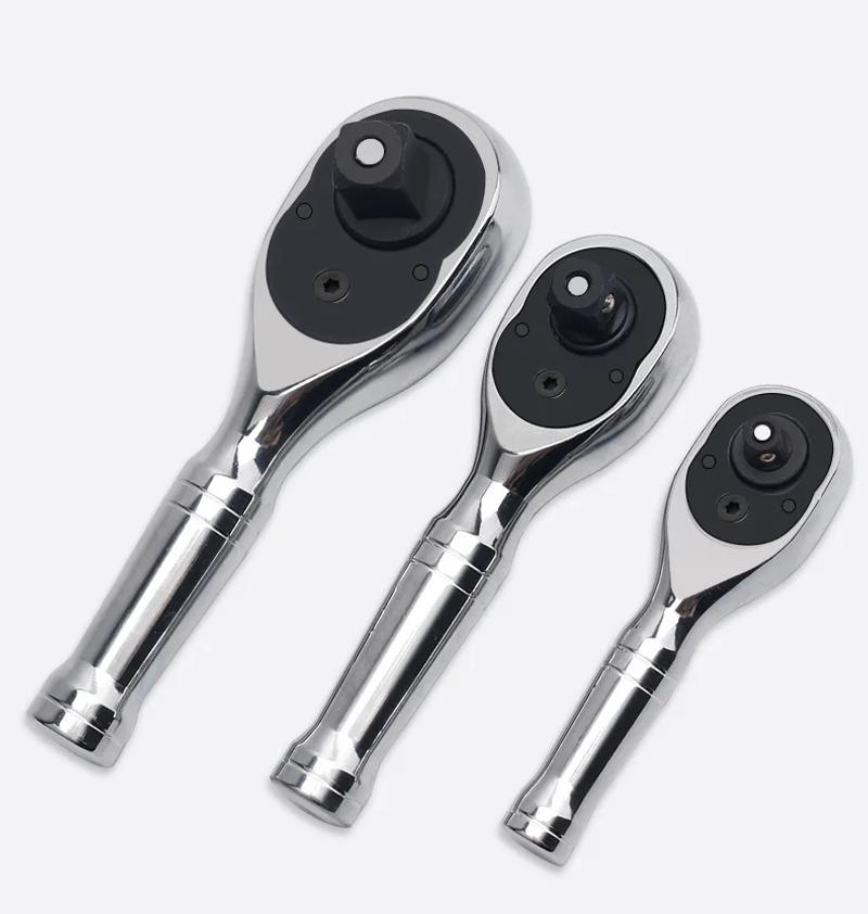 Description Picture 2 of itemMini Ratchet Wrench 72 Teeth Quick Socket 1/4 3/8 1/2 Spanner Fly Two-way Horns Short Handle Bicycle Repair Hand Tools For men