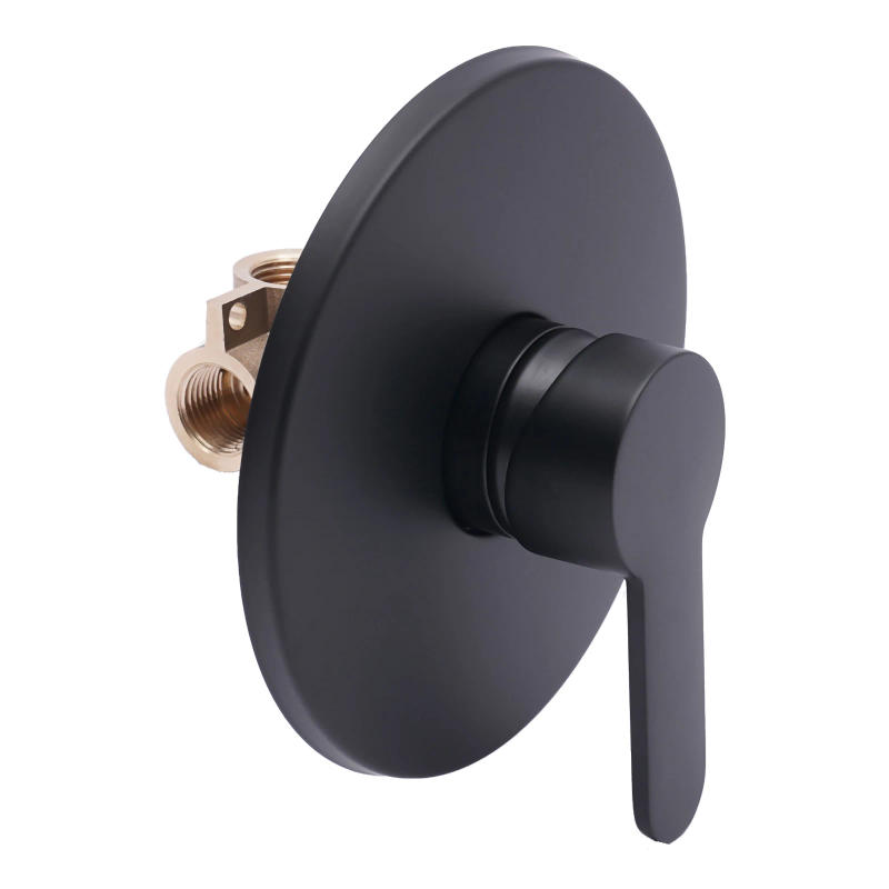 Description Picture 3 of itemSingle Function Shower Handle Valve Bathroom Trim Kit Rough-In Valve Single Handle Tub Shower Valve Mixer Kit