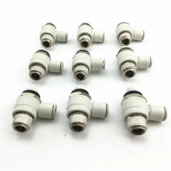 AS2211F-01-04S AS2211F-01-06S AS2211F-01-08S AS2211F-01-10S Speed Controller with One-touch Fitting AS2211F series