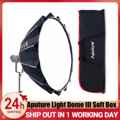 Aputure Light Dome III Soft Box Flash Diffuser for Light Storm LS C120D II 300D 300D II Bowens Mount LED lights